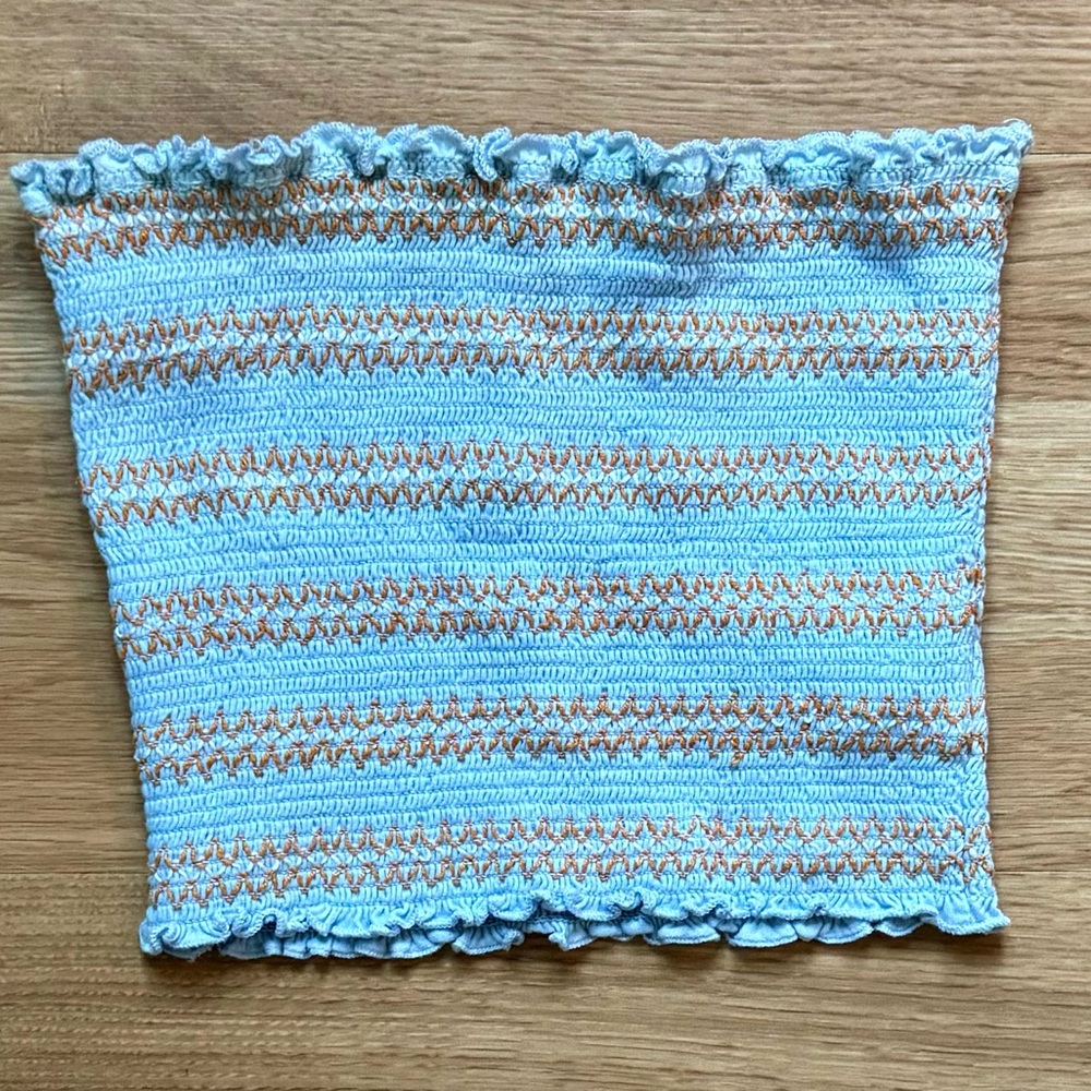 Crochet tube top